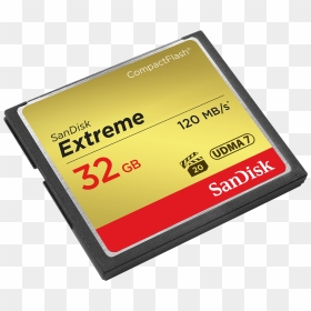 Compact Flash Memory Card, HD Png Download - blank card png