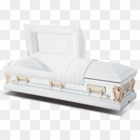 Ammen Family Virgo White Casket - Trunk, HD Png Download - casket png