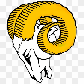 Los Angeles Rams Logo 1970, HD Png Download - la rams logo png