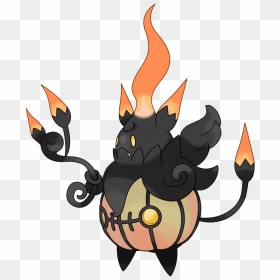Jerry On Twitter - Pokemon Fusions Ghosts, HD Png Download - chandelure png