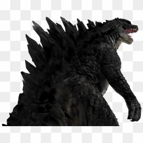 Godzilla 2014 By Sonichedgehog2 - Godzilla White Background, HD Png Download - godzilla 2014 png