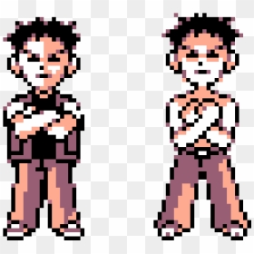 Pokemon Rby Brock Sprite , Png Download - Archaeological Museum Suamox, Transparent Png - brock pokemon png