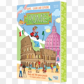 Travel, Learn And Explore Rome - Travel Learn & Explore Rome, HD Png Download - rome png