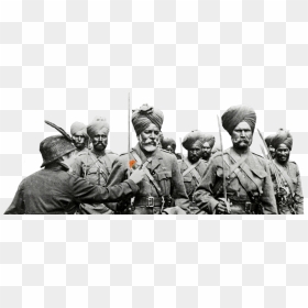Transparent Asian People Png - Indian Soldier Western Front, Png Download - ww1 png