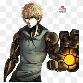Genos, His Character Drawing Reminds Me So Much Of - Cyborg Genos One Punch Man, HD Png Download - genos png