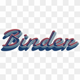 Binder Happy Birthday Name Png - Graphic Design, Transparent Png - binder png