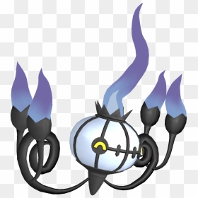 Chandelure Fan Art, HD Png Download - chandelure png