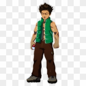 Brock Pokemon Character Art By Lljb3-d6lxwcc - Brock, HD Png Download - brock pokemon png
