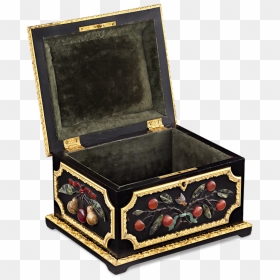 Casket Micromosaic And Pietre Dure Grand Tour Casket, HD Png Download - casket png