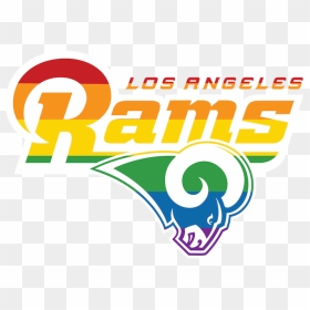 Gay Pride Rams, HD Png Download - la rams logo png