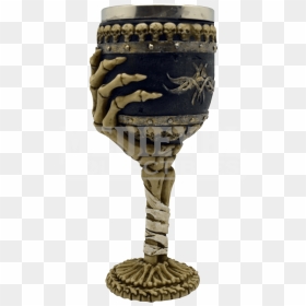 Skeleton Arm Goblet - Scary Bowl, HD Png Download - chalice png