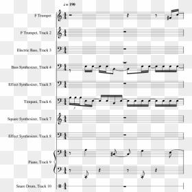 Sheet Music , Png Download - Le Festin Sheet Music Violin, Transparent Png - pokemon emerald png