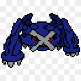 Pokemon Pixel Art Metagross, HD Png Download - metagross png