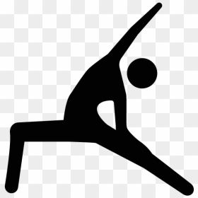 Free Download Yoga Stretch Icon Clipart Yoga Stretching - Yoga Icon Noun Project, HD Png Download - yoga icon png