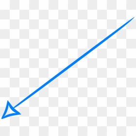 Hand Drawn Long Arrow Png, Transparent Png - hand drawn png