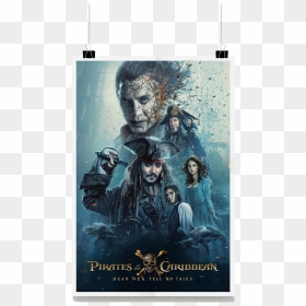 Pirates Of The Caribbean , Png Download - Pirates Of The Carribean Movie Poste, Transparent Png - pirates of the caribbean logo png