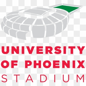 University Of Phoenix Stadium - University Of Phoenix Stadium Logo, HD Png Download - university of phoenix logo png