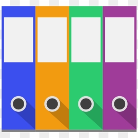 Binder Clipart Free Picture Black And White Download - Binder Png Clipart, Transparent Png - binder png
