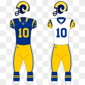 Green Bay Packers Uniforms, HD Png Download - la rams logo png