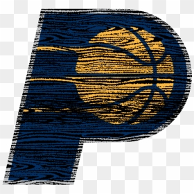 Indiana Pacers 2005-present Alternate Logo Distressed - Art, HD Png Download - pacers logo png