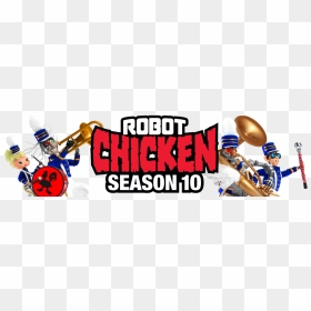Watch Robot Chicken Episodes And Clips For Free From - Robot Chicken Season 10, HD Png Download - adult swim logo png