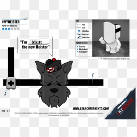 Payday 2 Paper Gang Tutorial, HD Png Download - payday 2 logo png