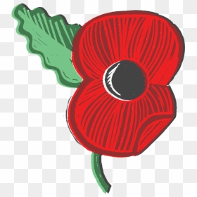 Pinart Memorial Day Salute - Remembrance Day Poppy Cartoon, HD Png Download - ww1 png