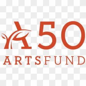 Artsfund50 Logo Rgb Updated - Graphic Design, HD Png Download - 50 dollar bill png