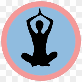 Yoga Poses Wall Stickers, HD Png Download - yoga icon png
