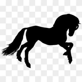 Horse Silhouette Wild - Horse, HD Png Download - where the wild things are silhouette png