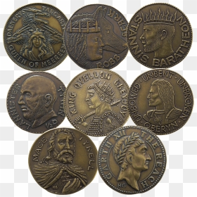 Set Of Eight Houses - Game Of Throne Coins, HD Png Download - mace png