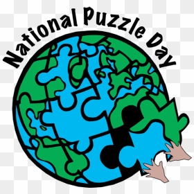 National Puzzle Day - National Puzzle Day 2020, HD Png Download - green day png