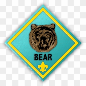 Cub Scout Bear Clipart - Bear Cub Scout Transparent Logo, HD Png Download - cub scout logo png