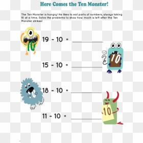 Show Me The Money Two-digit Subtraction, HD Png Download - number line png