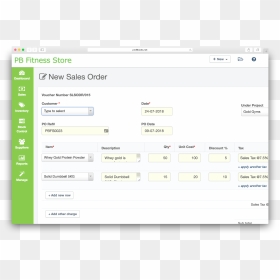 Create Sales Orders - Inventory Stock Management System, HD Png Download - order png