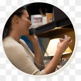 Girl, HD Png Download - krispy kreme png