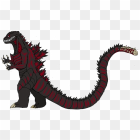 Godzilla Clipart Godzilla - Shin Godzilla Coloring Pages, HD Png Download - godzilla 2014 png