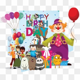 We Bare Bears Happy Birthday, HD Png Download - cartoon network png