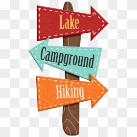 Hiker Clipart Adventure Theme - Camp Sign Clipart, HD Png Download - placa png