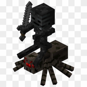 Thumb Image - Papercraft Minecraft Spider Jockey, HD Png Download - minecraft skeleton png