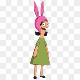 Louise Belcher Smiling - Bobs Burgers Louise Archer, HD Png Download - bobs burgers png