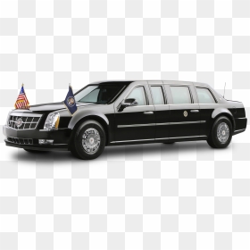Cadillac Presidential Limousine Png Image - Us President Car, Transparent Png - limousine png