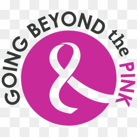Going Beyond The Pink - Circle, HD Png Download - pink cancer ribbon png