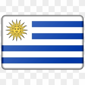 Uruguay Flag Clip Arts - Uruguay Flag, HD Png Download - uruguay flag png