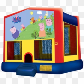 Jumper Bounce House, HD Png Download - peppa pig friends png