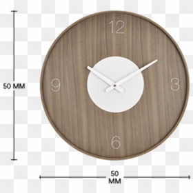 Quartz Clock, HD Png Download - wood wall png