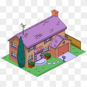 Casa De Flanders Los Simpson, HD Png Download - ned flanders png