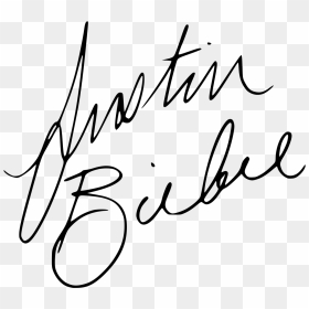 Transparent Justin Bieber Signature, HD Png Download - justin bieber png 2015