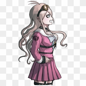 Danganronpa V3 Miu Iruma Halfbody Sprite - Danganronpa V3 Miu, HD Png Download - danganronpa png