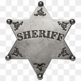 Sherrif Badge Png - Sheriff Badge Png, Transparent Png - sheriff star png